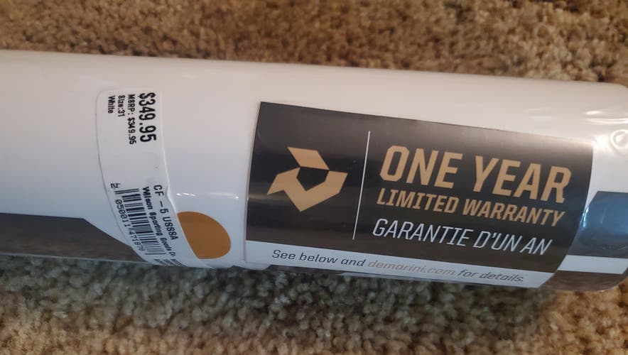 Brand New 2022 DeMarini CF Zen 31" 26 oz (-5)