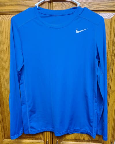 Nike Youth XL Dri-Fit Royal Blue Long Sleeve Shirt