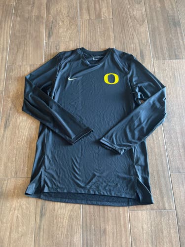 Nike Oregon Ducks Dri-Fit Hyper Elite Shooter Long Sleeve Shirt Mens L