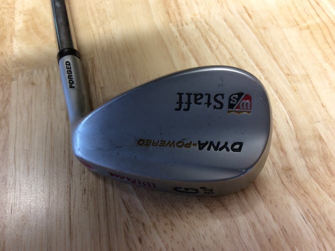 Used Men's Wilson Right Handed Forged Fat Shaft Wedge Wedge Flex 52 Degree Steel Shaft