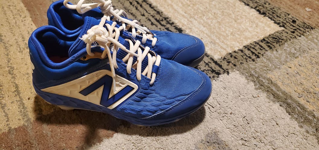 Blue Size 5.5 New Balance Molded Cleats