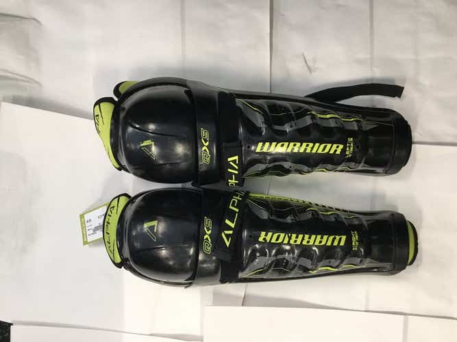 Used Warrior Qxs 15" Hockey Shin Guards