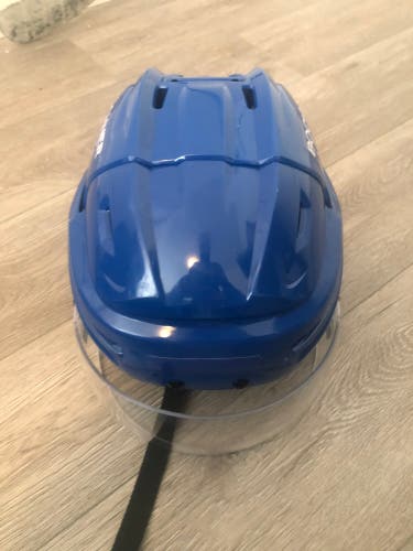Toronto Marlies Medium Bauer Pro Stock Re-Akt Helmet