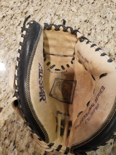 Used All Star Right Hand Throw Catcher's Pro-Advanced Baseball Glove 31.5"