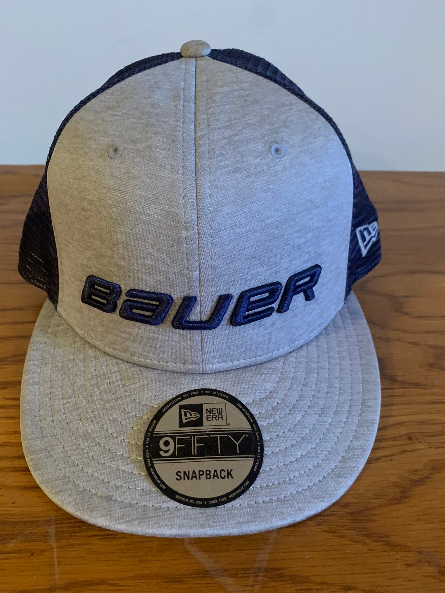 bauer hockey hat snapback