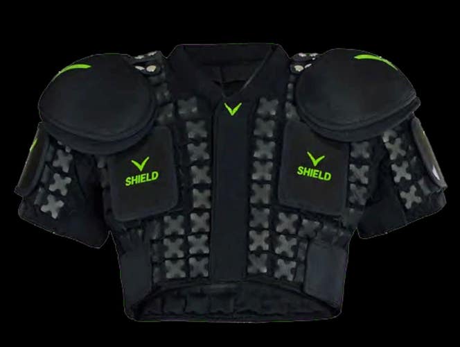 New Senior Large Shield Shoulder Pads Pro Stock