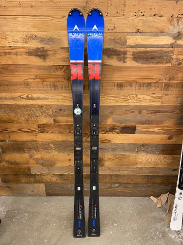 Freshly Ground Used 2021 Racing Without Bindings Speed WC FIS SL Skis
