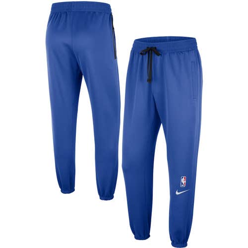 Men's Dallas Mavericks Nike Blue Showtime Logo Performance Pants XL Nike Pants