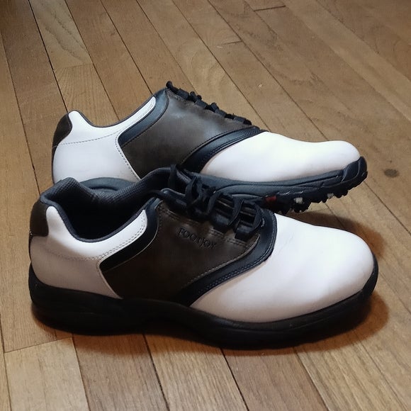 FOOTJOY GREENJOYS 45516 GOLF SHOES CLEATS SPIKES MENS 10 1/2 M NICE!!