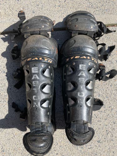 Youth catchers leg guards and chest protector