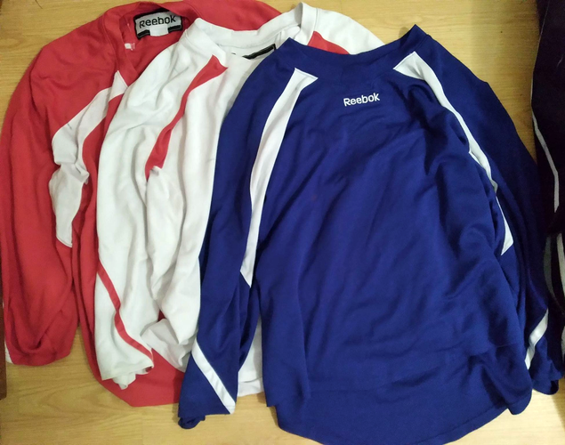 3 Reebok Goalie Cut Jersey Combo