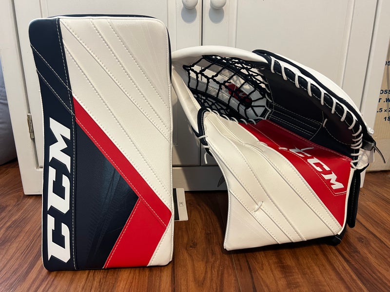 New CCM EFlex 5 Glove & Blocker