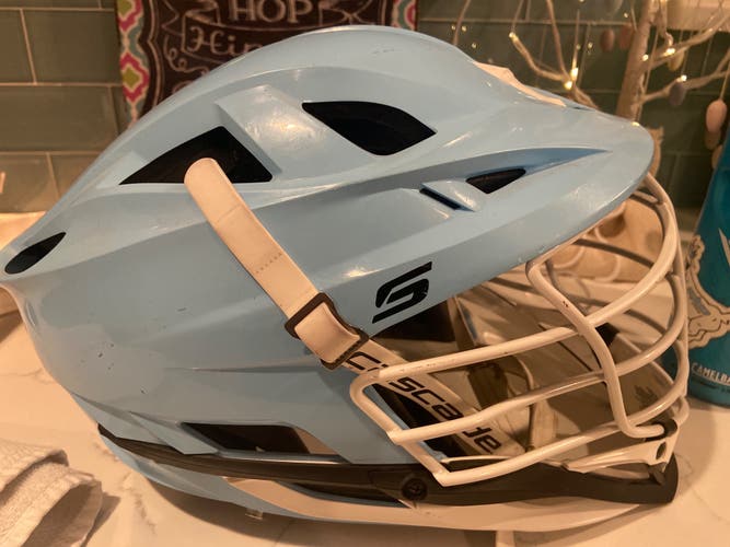 Carolina Blue Cascade S Adult (base Size Helmet)