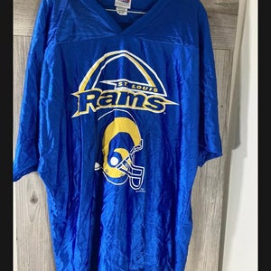 Vintage St. Louis Rams Chalk Line NFL Football Jersey 1996 Rare - Size XXL Mens