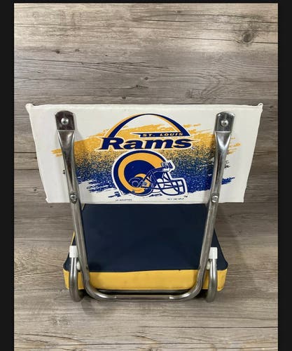 Vintage 1997 St. Louis Rams NFL Stadium Bleacher Chair Back Seat Cushion