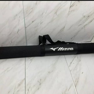 MIZUNO Japan MAXCOR Black Baseball Bat Case Nylon Zipper, Holds One
