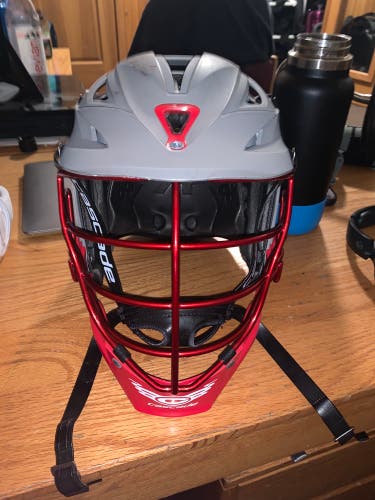 Cascade R Matte Gray/Red