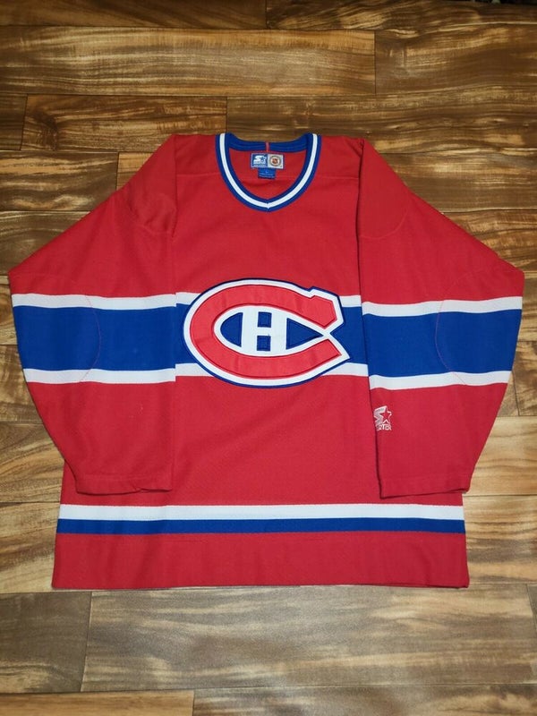 Vintage NHL Montreal Canadiens Hockey Sports Jersey Vtg CCM Size Large