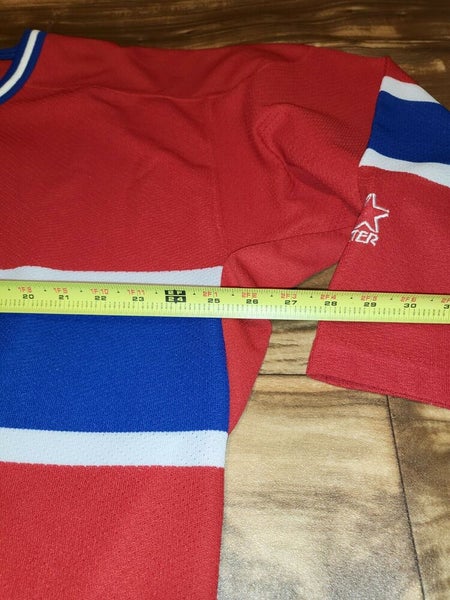Vintage Montreal Canadiens Split CCM Maska Hockey Jersey Size Large 90 –  Throwback Vault