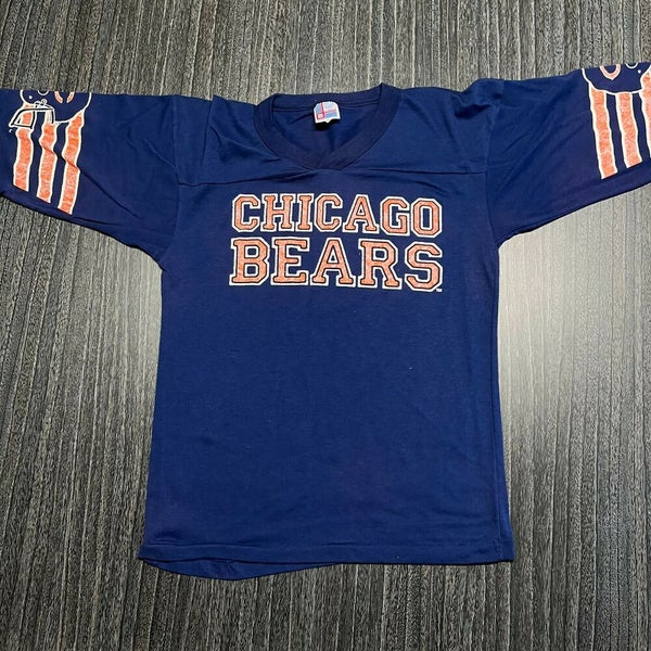 Chicago Bears T Shirt Men Small Adult Blue NFL Football Jersey