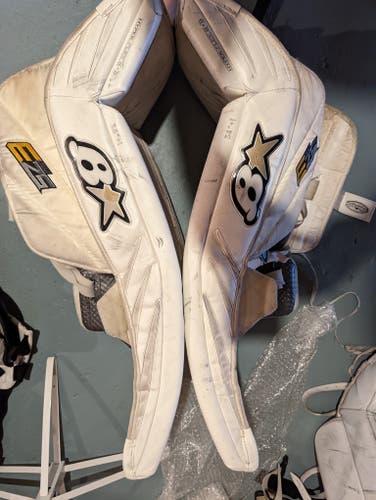 Used 34" Brian's SubZero Pro 3 Goalie Leg Pads