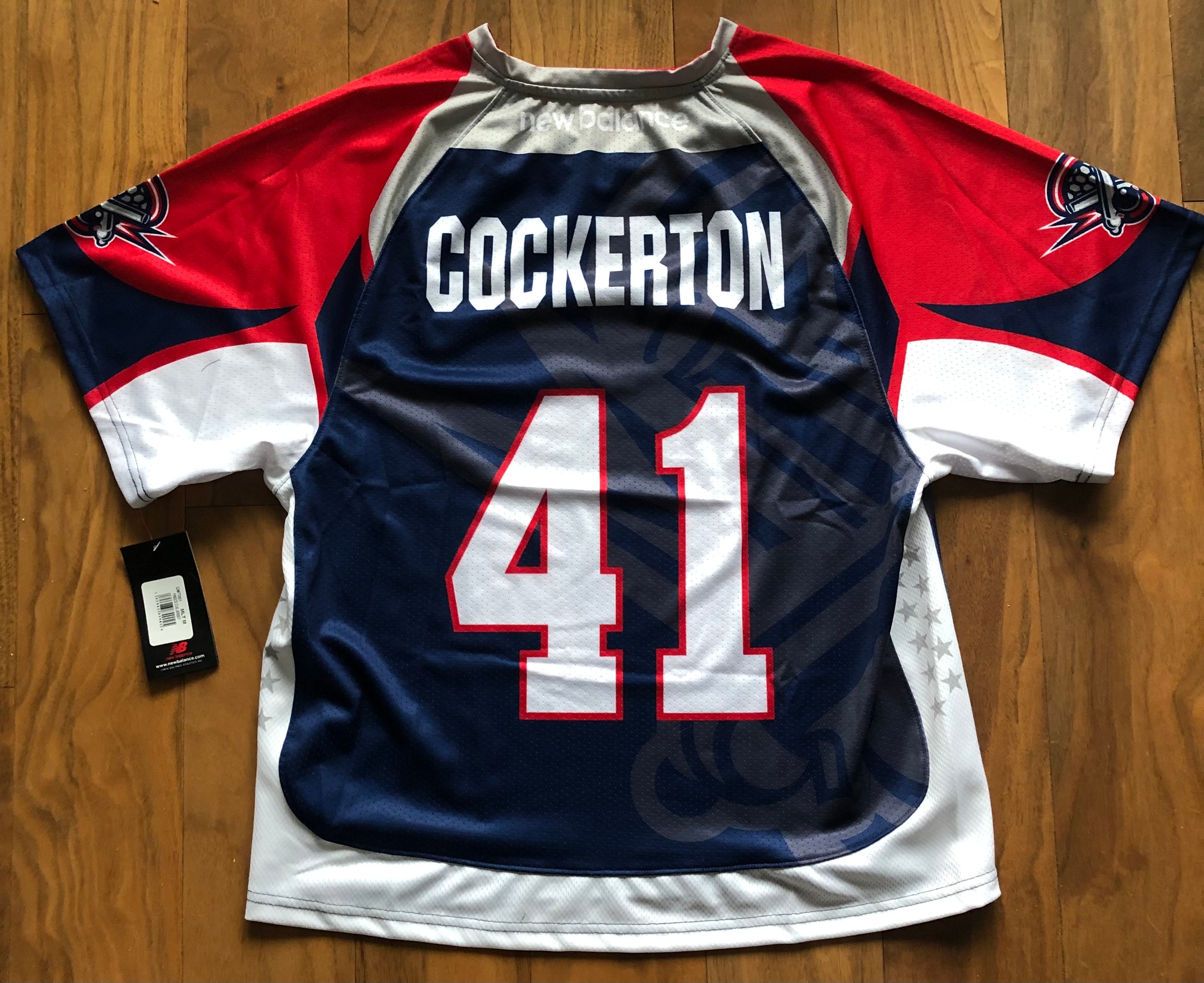 Boston Cannons MLL T shirt! Size medium. Mesh back, - Depop