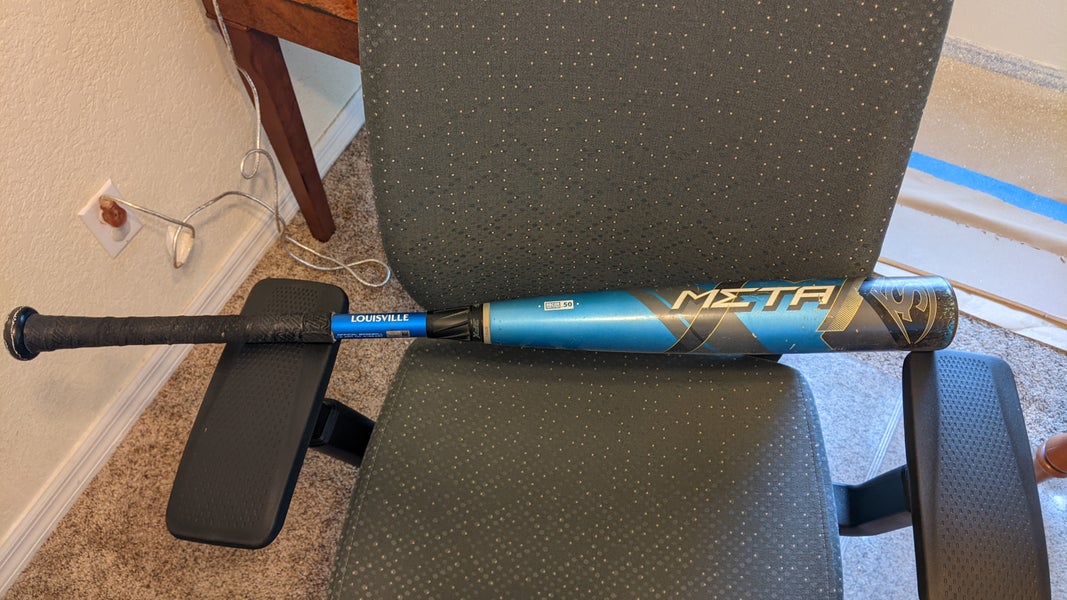 Used BBCOR Certified 2020 Louisville Slugger Composite Meta Bat (-3) 29 oz 32"