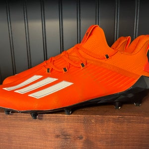 NWT Adidas Adizero Football Cleats Orange/Black Men’s Size 13 EH1316 NEW