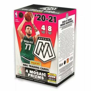 2020-21 Panini Mosaic Basketball Blaster Box - 4 Mosaic Prizms per Box