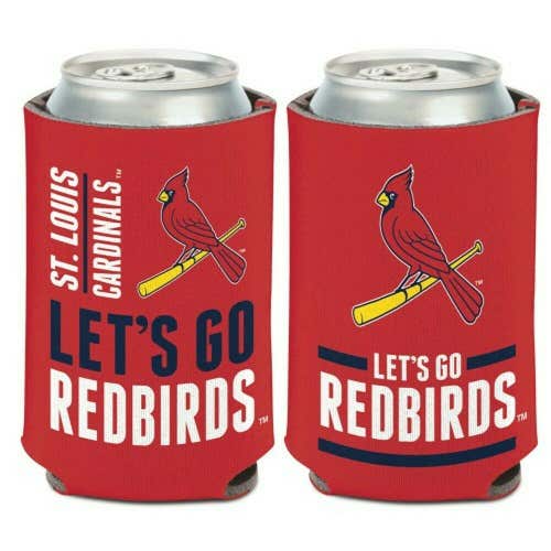 St. Louis Cardinals Can Cooler Slogan Design 12oz Collapsible MLB Koozie