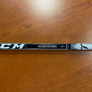#65 Slater Koekkoek - New Senior CCM Left Hand Super Tacks Hockey Stick Pro Stock