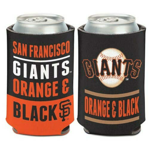San Francisco Giants Can Cooler Slogan Design 12oz Collapsible MLB Koozie