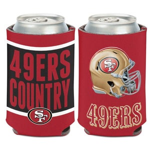 San Francisco 49ers Can Cooler Slogan Design 12oz Collapsible Koozie - Wincraft