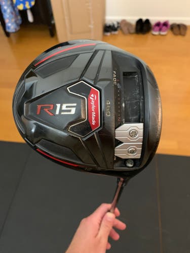 Men's Used TaylorMade Right Handed R15 Driver Regular Flex 12 Loft