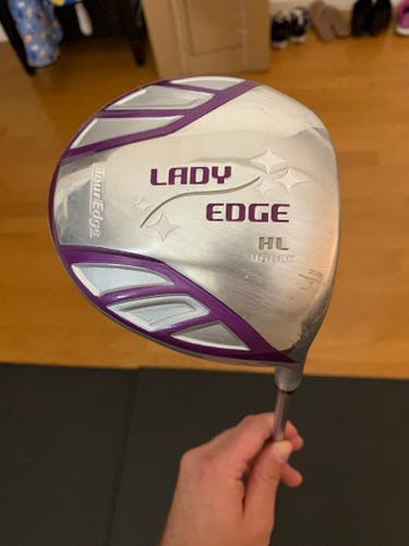 Used Women's Tour Edge Lady Edge Right Handed Driver Ladies Flex 15 Loft
