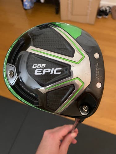 Used Men's Callaway Right Handed Great Big Bertha Epic Driver Senior Flex 10.5 Loft