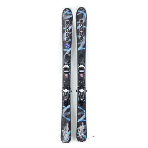 161 Goode Carbon Affinity Woman's All Mountain Skis + Look Bindings