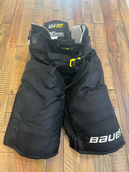 Bauer Supreme Ultrasonic Hockey Pants Black Senior Large