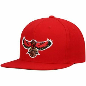 Atlanta Hawks Mitchell & Ness NBA Snapback Hat Hardwood Classics Cap Retro