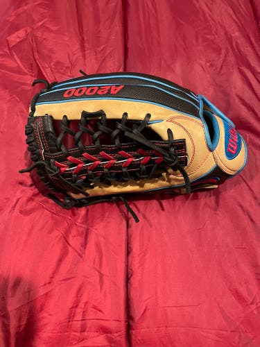 Wilson A2000 Pedroia Fit Lightly Used Left Hand Throw 12.25" Baseball Glove
