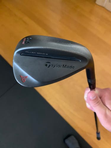 Men's Used TaylorMade Right Handed Milled Grind 2 Wedge Wedge Flex 56 Degree Steel Shaft