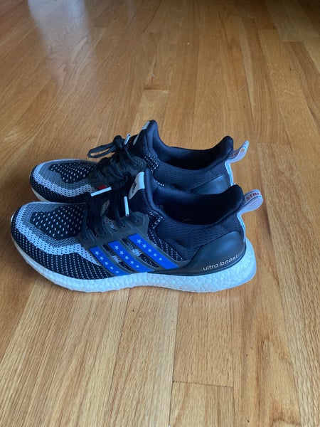 Black Men's Size 8.5 (Women's 9.5) Adidas Ultraboost Shoes