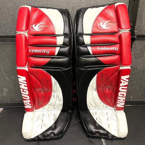 Vaughn Velocity 7000 Goalie Pads 36” •RARE•