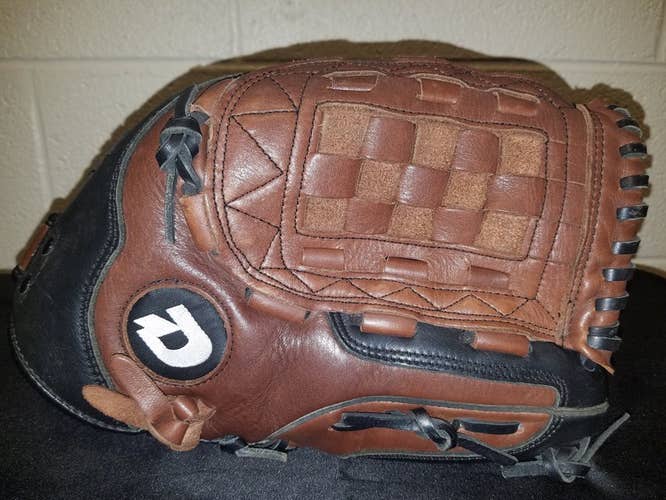 Used Right Hand Throw Softball Glove 13.5"