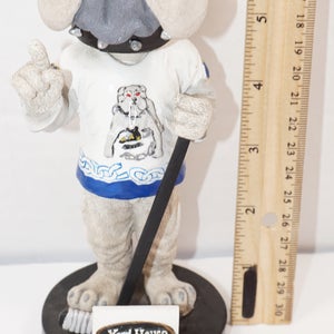 Spike Mascot Bobble-Head White Jersey - Long Beach Ice Dogs Minor League Hockey