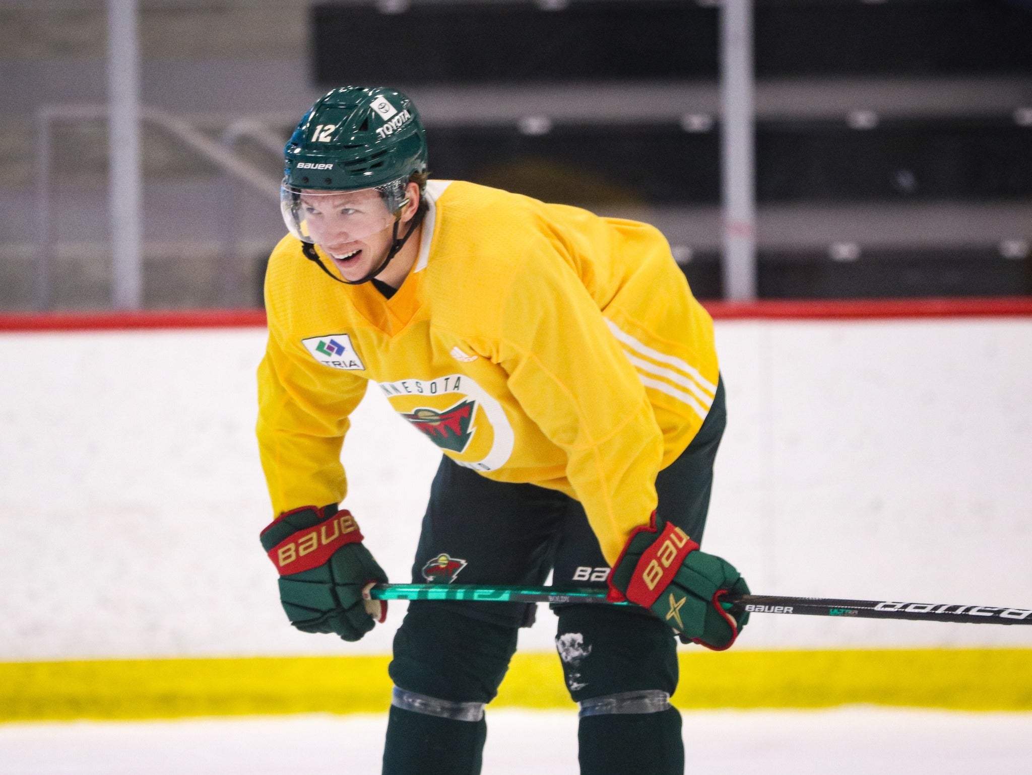 Minnesota Wild NHL Adidas MiC Team Issued St. Patrick Day Jersey