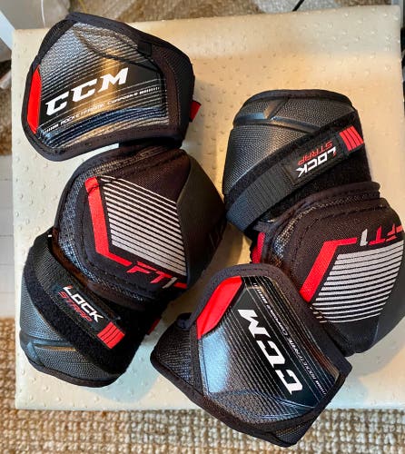 CCM JetSpeed F1 Elbow Pads Large