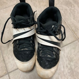 White New Molded Cleats Nike Trout Mens 6.5