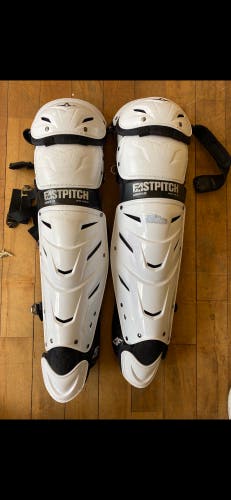 Used Adult Fastpitch All Star AFX Catcher's Leg Guards