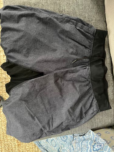Gray Used Medium Lululemon Shorts